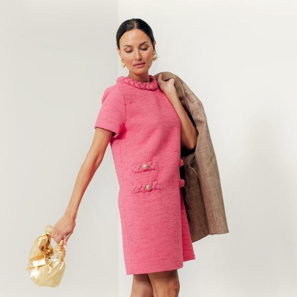 Tuckernuck Vibrant Pink Textured Dress - Picture 8 of 14